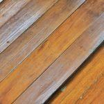 water damage to wood floors